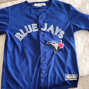 Majestic Kids Blue Jays Jersey - Royal Blue